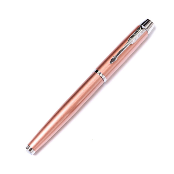 Długopis metalowy Peterson 222-GB srebrno-jasnoróżowy