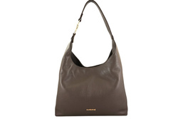 Torebka damska hobo Barberini's 1031-9 ciemnobeżowa