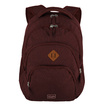 Plecak na laptopa Travelite Basics Melange bordowy
