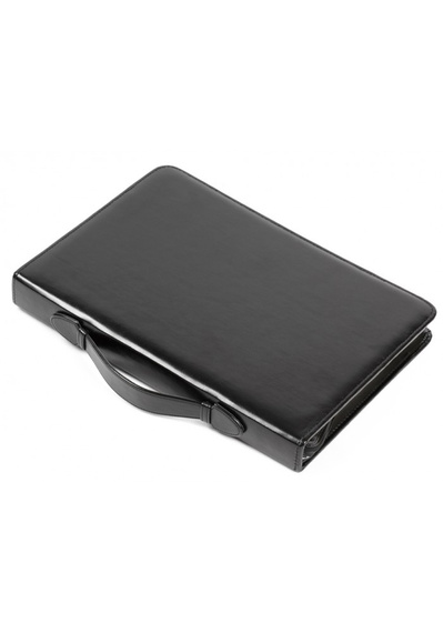 Teczka na dokumenty z eko skóry Vip Collection AK-10 czarna