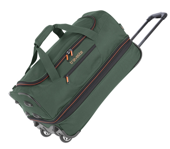 Torba podróżna z poliestru Travelite Basics zielona