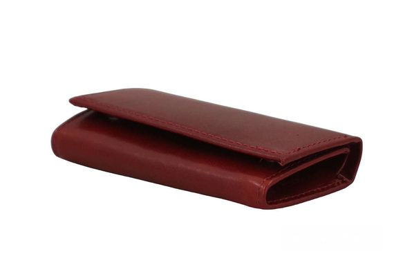 Etui na klucze skórzane Barberini's 7023-13 czerwone