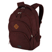 Plecak na laptopa Travelite Basics Melange bordowy