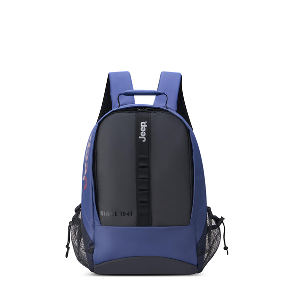 Plecak na laptopa z poliestru Delsey Jeep JS011B niebieski