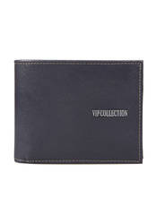 Portfel męski Vip Collection Palermo 91 metaliczny szary