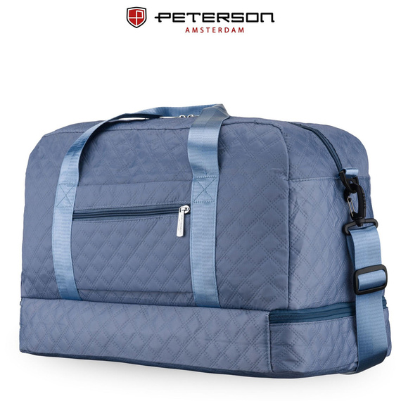 Torba sportowa z poliestru Peterson PIK-01 jasnoniebieska