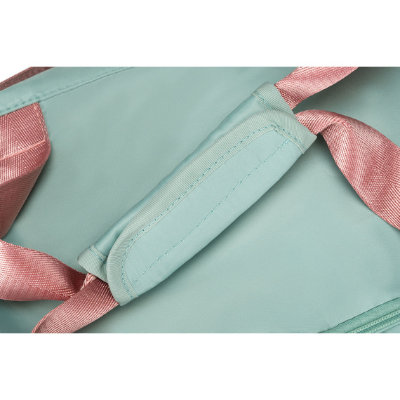 Torba sportowa Peterson 24427 różowo-jasnozielona