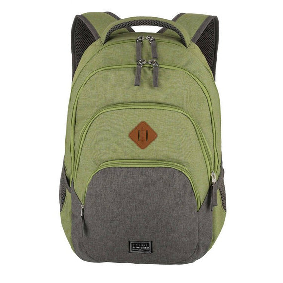 Plecak na laptopa Travelite Basics Melange zielony