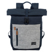 Plecak na laptopa z poliestru Travelite Basics granatowy
