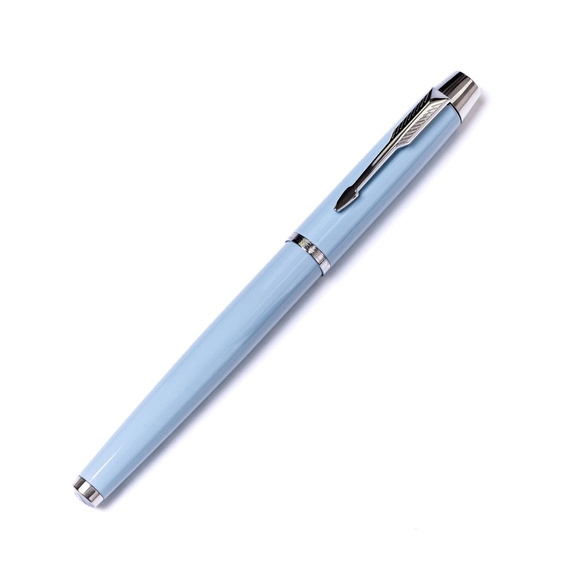 Długopis metalowy Peterson 222-GB srebrno-jasnoniebieski