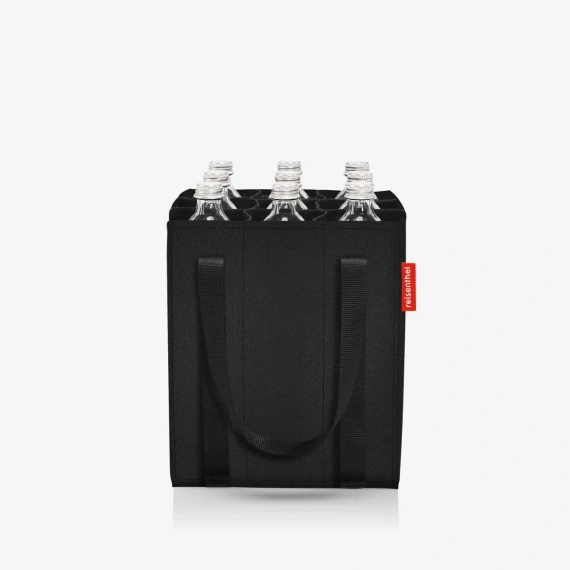 Torba na butelki z poliestru Reisenthel bottlebag czarna