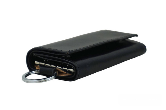 Etui na klucze skórzane Barberini's 7023-1 czarne