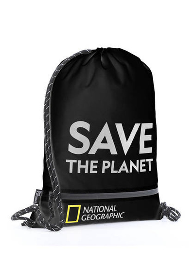 Plecak z poliestru National Geographic Saturn czarny