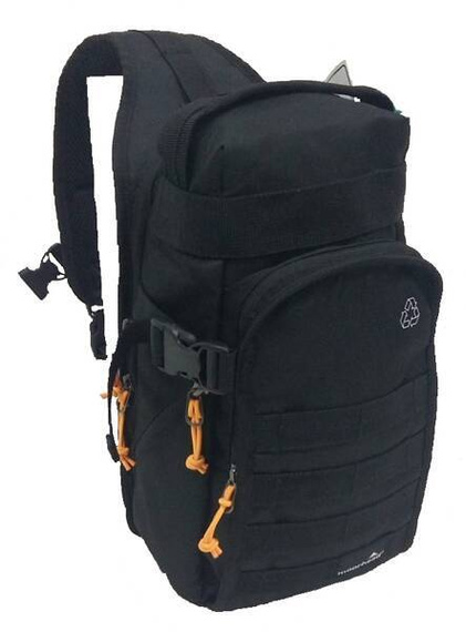 Torba na ramię z poliestru MOORHEAD Slim Bag czarna