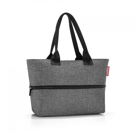 Torebka damska z poliestru Reisenthel shopper e1 szara