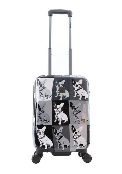 Walizka kabinowa ABS Saxoline Bulldog Mono 55 czarna