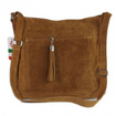 Listonoszka damska zamszowa Vera Pelle WAF567C camel