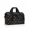 Torba z poliestru Reisenthel allrounder L czarna w kropki