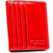 Etui na karty RFID skórzane 4U Cavaldi CW1015-LGV czerwone
