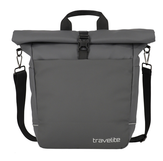 Torba na rower Travelite Basics grafitowa