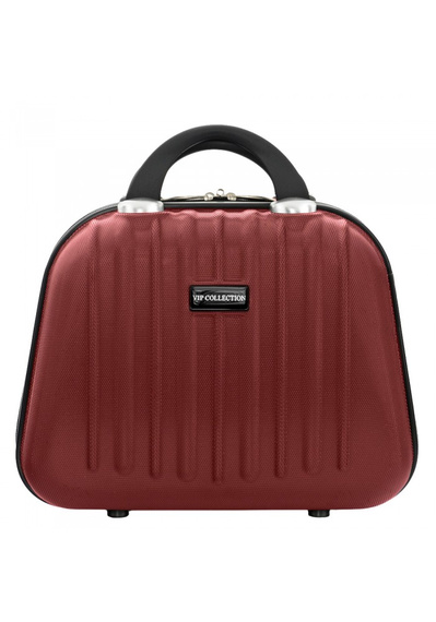 Kosmetyczka podróżna Vip Collection Panama 14 burgundowa