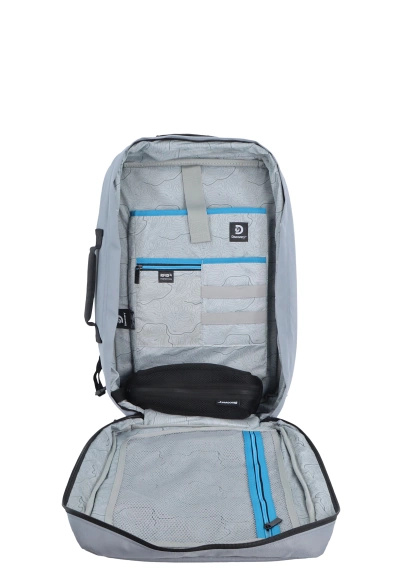 Plecak na laptopa z poliestru Discovery Andes 400 szary