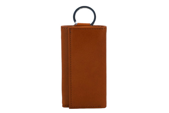 Etui na klucze skórzane Barberini's 7023-12 jasnobrązowe