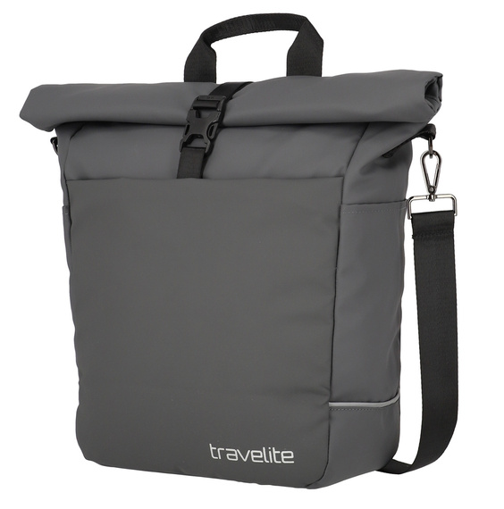 Torba na rower Travelite Basics grafitowa