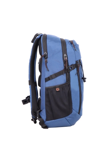 Plecak na laptopa z poliestru Discovery Path granatowy