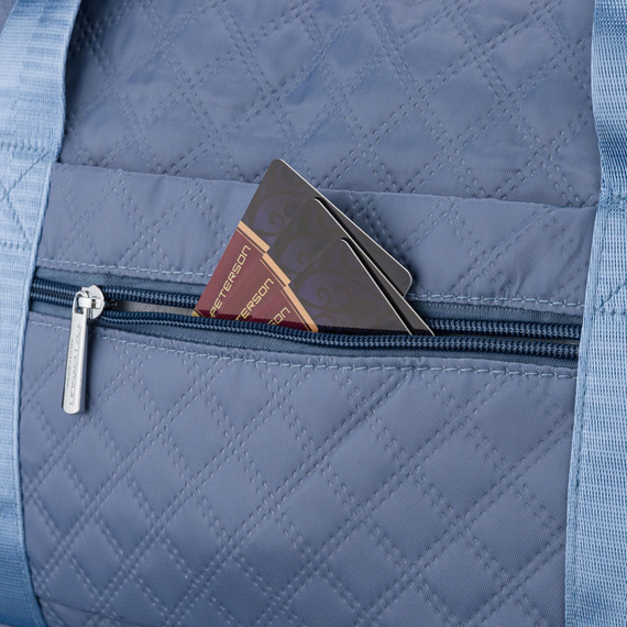 Torba sportowa z poliestru Peterson PIK-01 jasnoniebieska