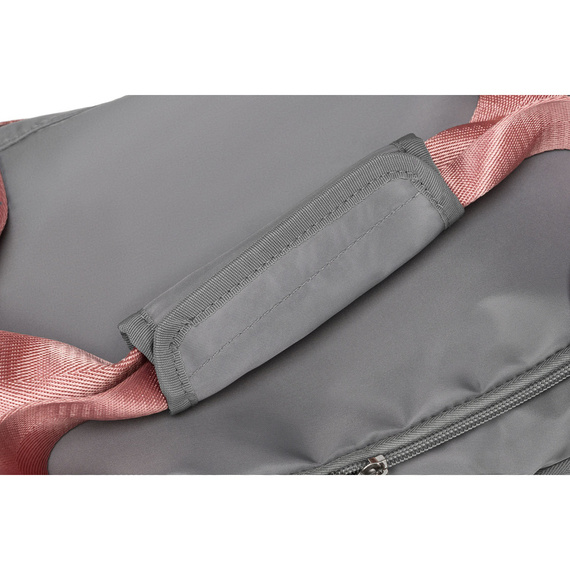 Torba sportowa Peterson 24427 szaro-różowa