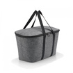 Torba termiczna z poliestru Reisenthel coolerbag szara