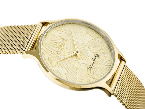 Zegarek damski fashion G. Rossi 12516B-4D1 złoty