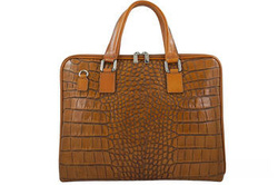 Torba na laptopa damska Barberini's 118/1-12 jasnobrązowa