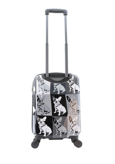 Walizka kabinowa ABS Saxoline Bulldog Mono 55 czarna