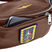 Nerka z eko skóry Aeronautica Militare AM-472 brązowa
