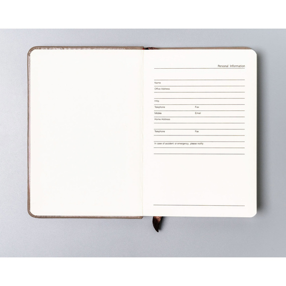 Notes A6 w linie Peterson NOT-6-LN-54 khaki