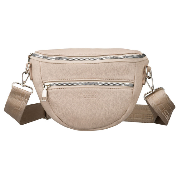 Listonoszka damska z eko skóry Peterson TDJ-04 beżowa