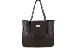 Torebka damska shopper Barberini's 995-11 ciemnobrązowa