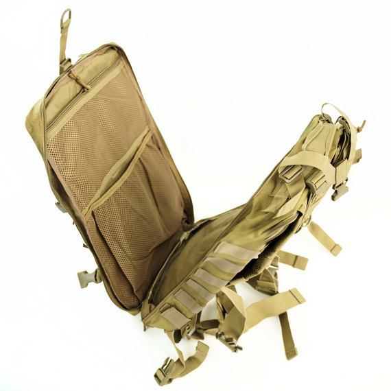Plecak wojskowy z cordury Solier SV23 khaki