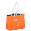 Torba plażowa z PVC Delsey Croisiere pomarańczowa
