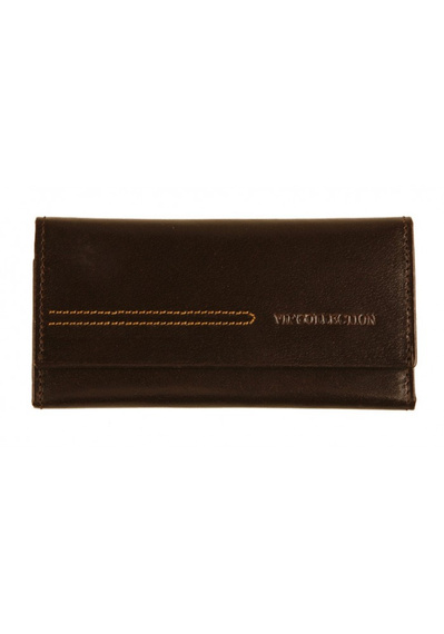 Etui na klucze Vip Collection London2 02 ciemnobrązowe