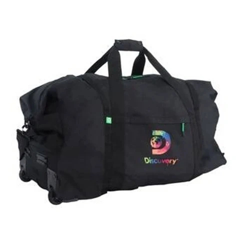 Torba podróżna z poliestru Discovery Drive 12113 czarna