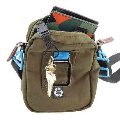 Saszetka na ramię z poliestru Discovery Icon 710 khaki
