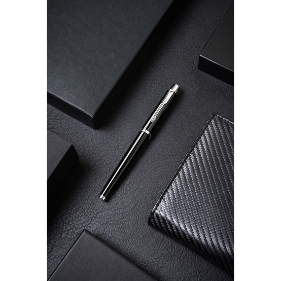 Długopis metalowy Peterson 222-GB czarno-srebrny
