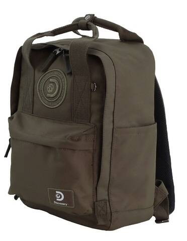 Plecak na laptopa z tkaniny Discovery 810 khaki