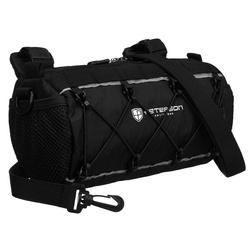 Torba na rower z poliestru Peterson ML09-NYL czarna