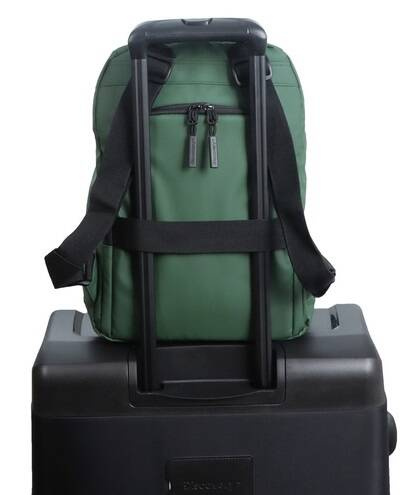 Plecak miejski z poliestru Discovery Urban 3440 zielony