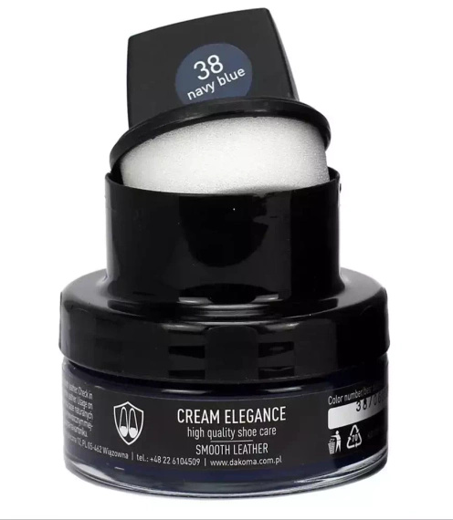 Krem do skóry gładkiej Cream Elegance czarny 50 ml