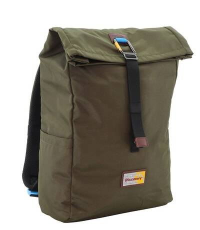Plecak na laptopa z poliestru Discovery Icon 722 khaki